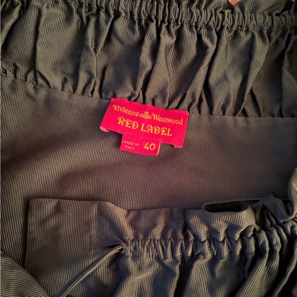 Vivienne Westwood Red Label 2-Piece Corset + Full Skirt Green IT 40 Italy US4/6 - Picture 11 of 13